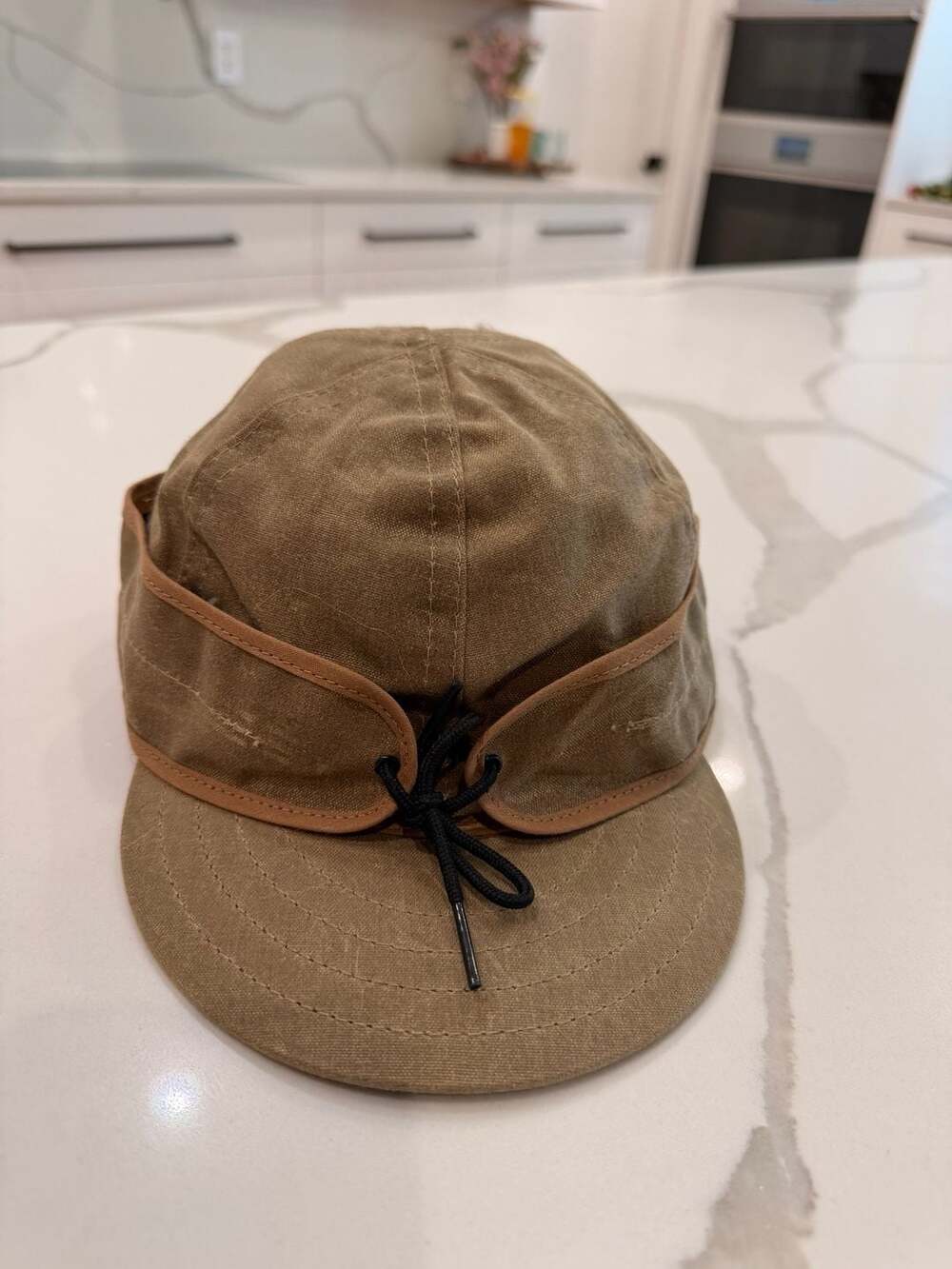 Stormy Kromer The Waxed Rancher Cap in Sand